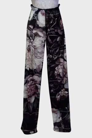 Authentic Peony rose trousers